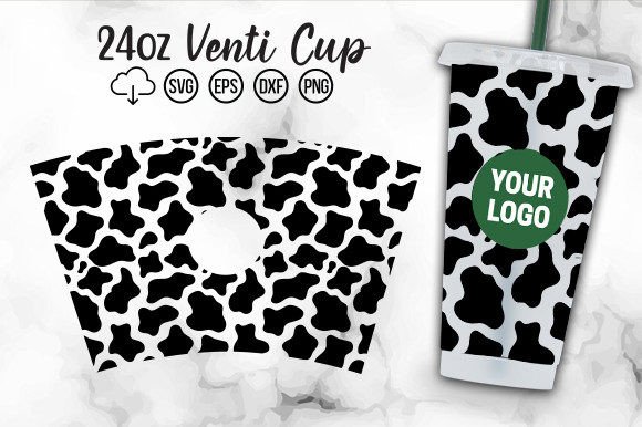 Cow Print Cold Cup SVG: Graphics & Crafts Asset Review