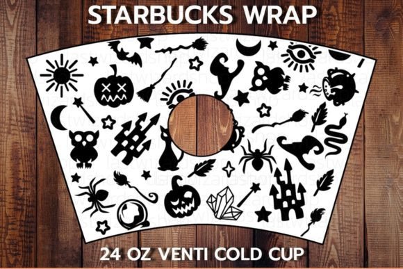 Magic Witch 24oz Cold Cup SVG: Graphics for Crafts