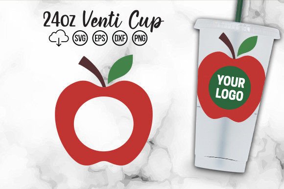 Red Apple, Teacher Cold Cup SVG: Graphics & Crafts Asset Review