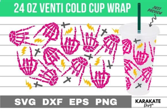 Rock Skeleton Hands SVG: Graphics for Crafts & Branding